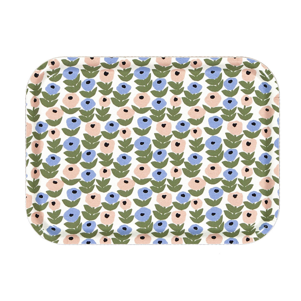 Flora Blue Tray